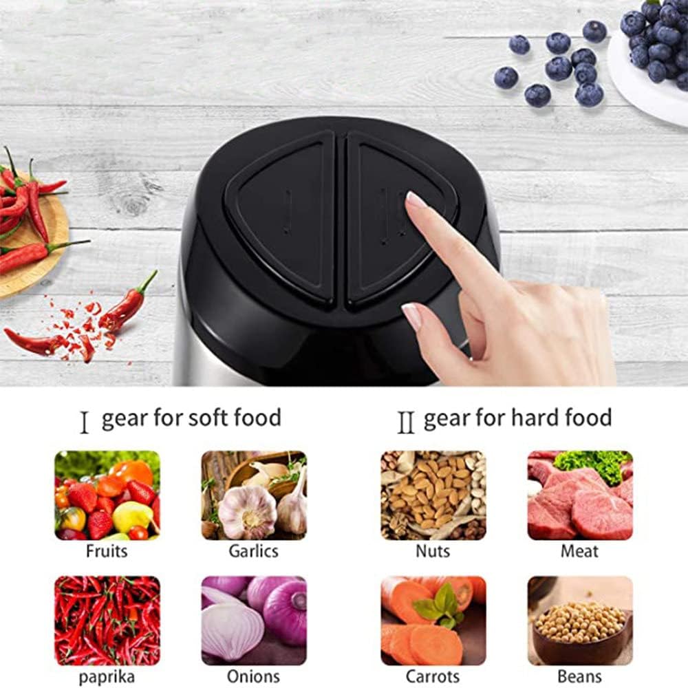 Electric Meat Grinder Chopper Stainless Steel Sharpe Blades 4Pcs Copper
