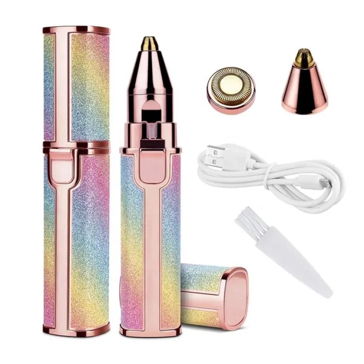 2 IN 1 EYEBROW & FACIAL HAIR TRIMMER
