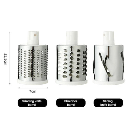 3 In 1 Drum Manual Vegetable Slicer