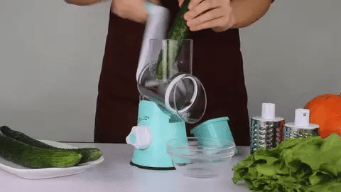 3 In 1 Drum Manual Vegetable Slicer